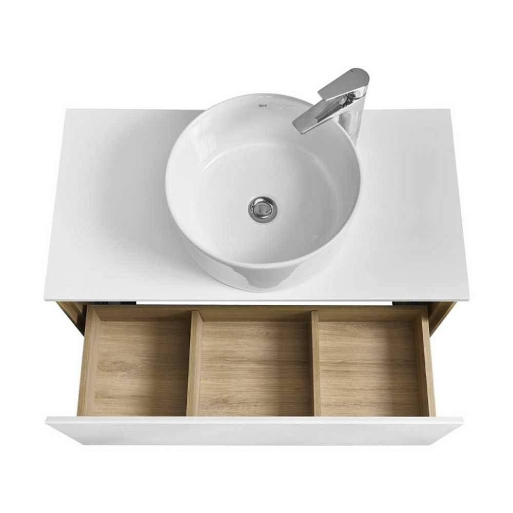 Столешница под раковину Aquaton Либерти 90 белый глянец (1A279703LY010)