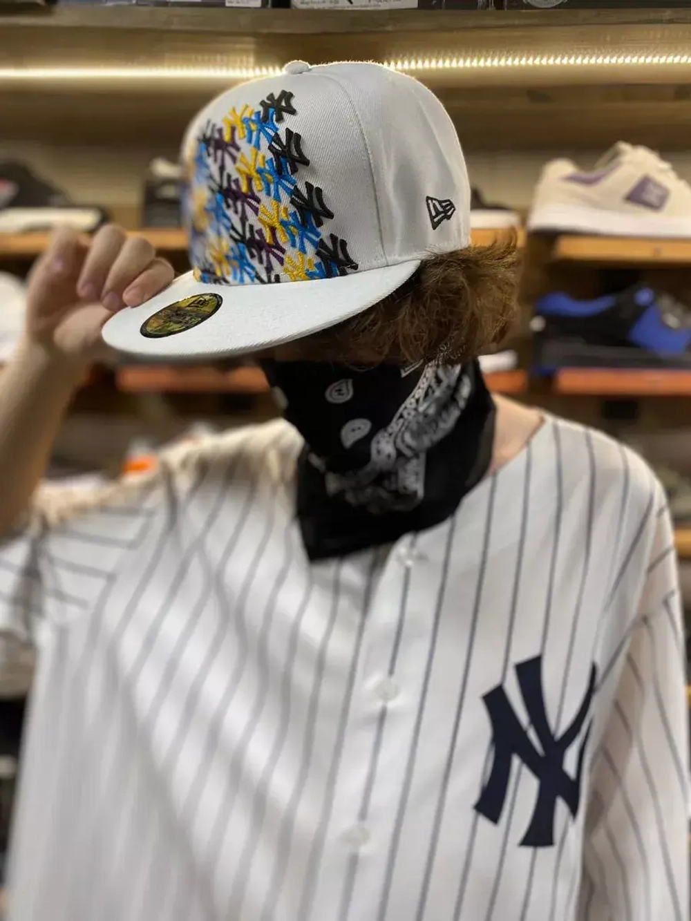 Скейтерская кепка Yankees y2k от Savitar