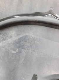 Юбка заднего бампера BMW X3 G01 (17-21) M-Paket