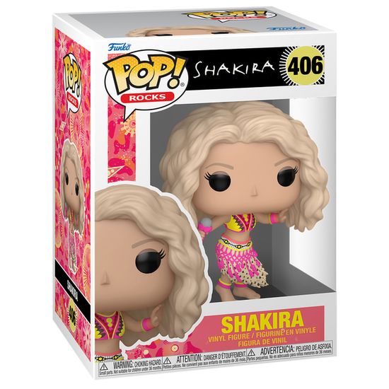 Фигурка Funko POP! Rocks Shakira Shakira Waka Waka (406) 79711 / Фигурка Фанко ПОП! в виде колумбийской певицы, Шакира