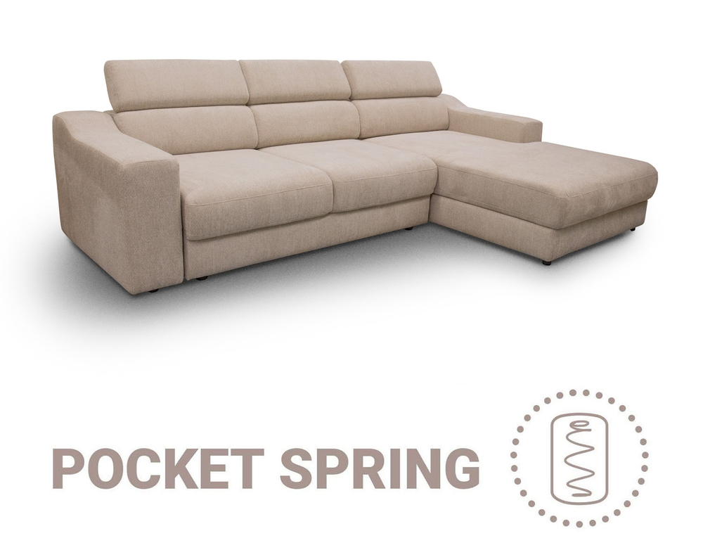 Угловой диван «Милонга» (2ML/R.8MR/L)