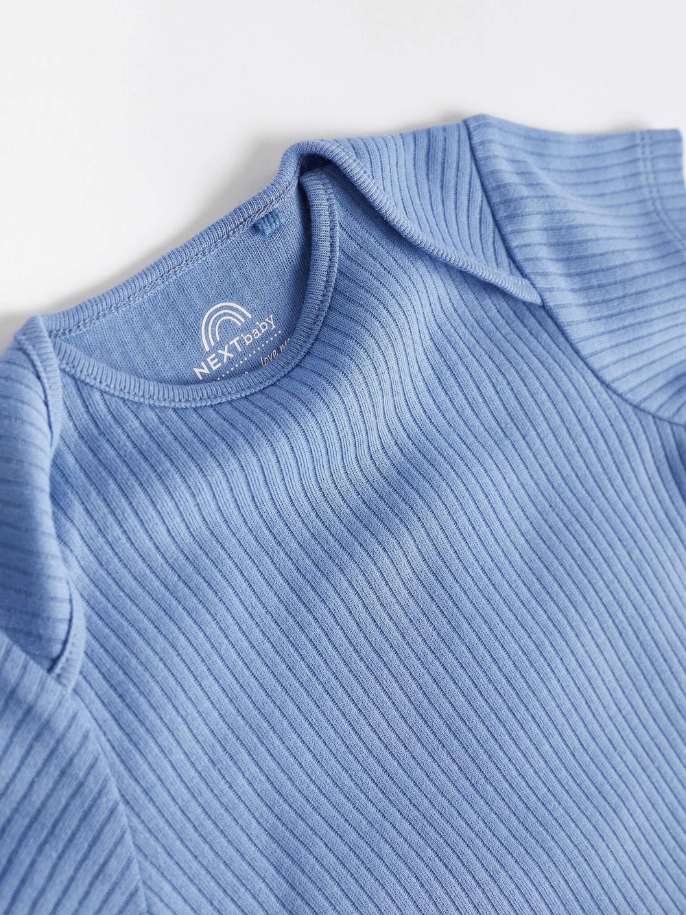 Боди с коротким рукавом для малышей Next T52-240, 5 шт., Синий, Голубой