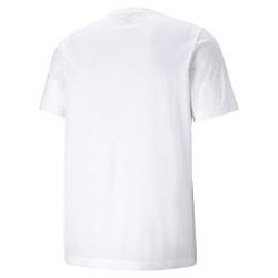Мужская теннисная футболка Puma ESS Logo Tee - белый