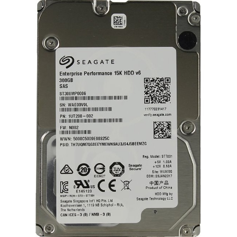 300Gb Seagate Enterprise Performance 15K (ST300MP0006) {SAS 12Gb/s, 15 000 rpm, 256mb buffer, 2.5"} (clean pulled)