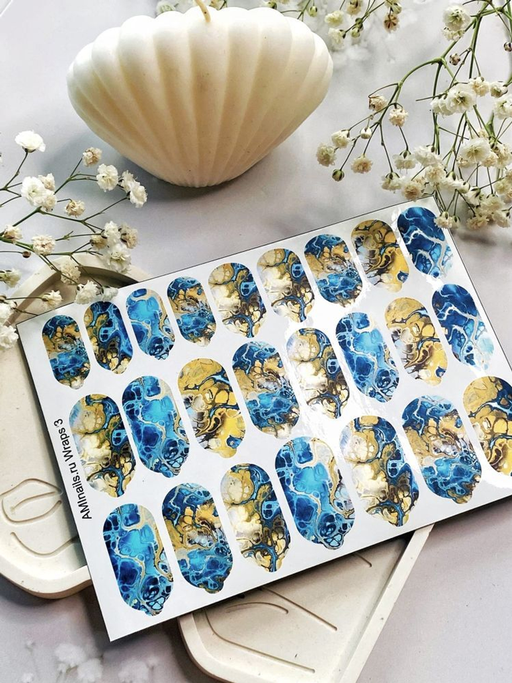 Пленки для маникюра Aminails Wraps 3