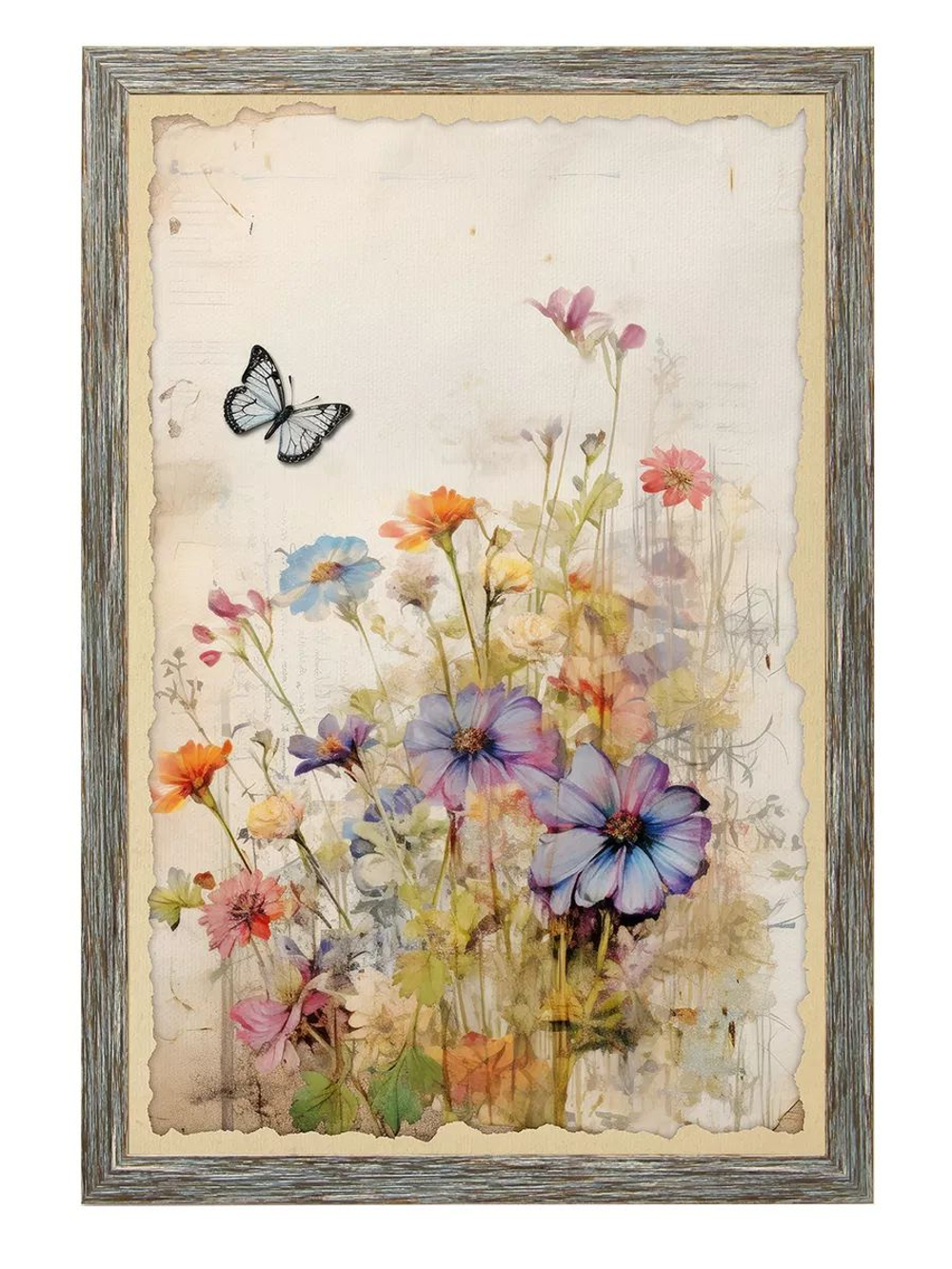 Картина на стену для интерьера на холсте в раме 33*48 см