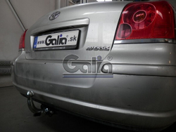 Фаркоп оцинкованный Galia T066A для Toyota Avensis седан/лифтбек 2003-2009(паспорт и сертификат в комплекте)(без электрики)