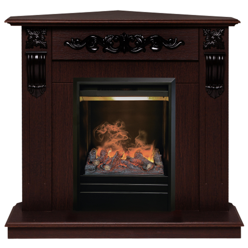 Каминокомплект Real Flame Dominica Corner DN с очагом 3D Olympic (угловой)