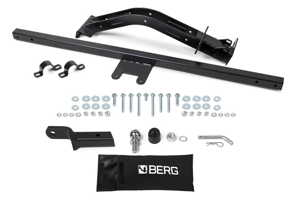 Фаркоп под квадрат c электрикой Smart для ВАЗ 2121 Urban 2014-2021, шар E, 600/75 кг, F.6017.003