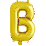 Шар Мини-Буква золото (воздух)