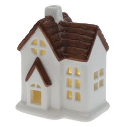 GAEM Изделие декоративное "Домик" с подсветкой (LR44x2), L8,5 W6,5 H11 см, 2в.