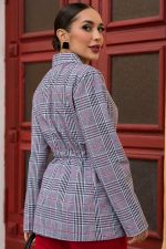 Пиджак Бренда (серый/клетка) Б14124-33М LT Collection
