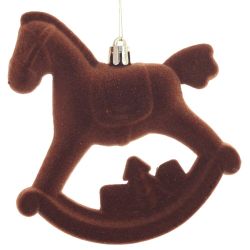 GAEM Набор из 2шт, Украшение новогоднее "Лошадка", L10 W5 H11 см