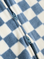 Комбинезон / Cлип для малышей флисовый Next AW3-064, 2 шт., Синий, Молочный