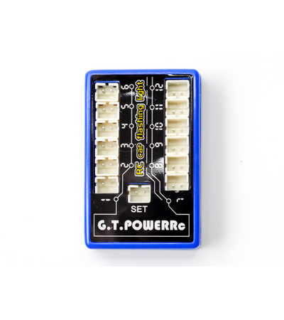 Комплект освещения G.T.Power (12 светодиодов, 4 режима) с блоком управления