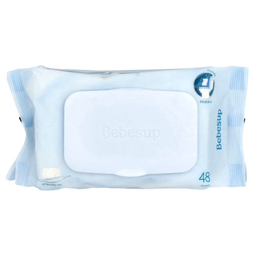 Bebesup, Bidet Tissue, влажные салфетки для детей, 48 шт.