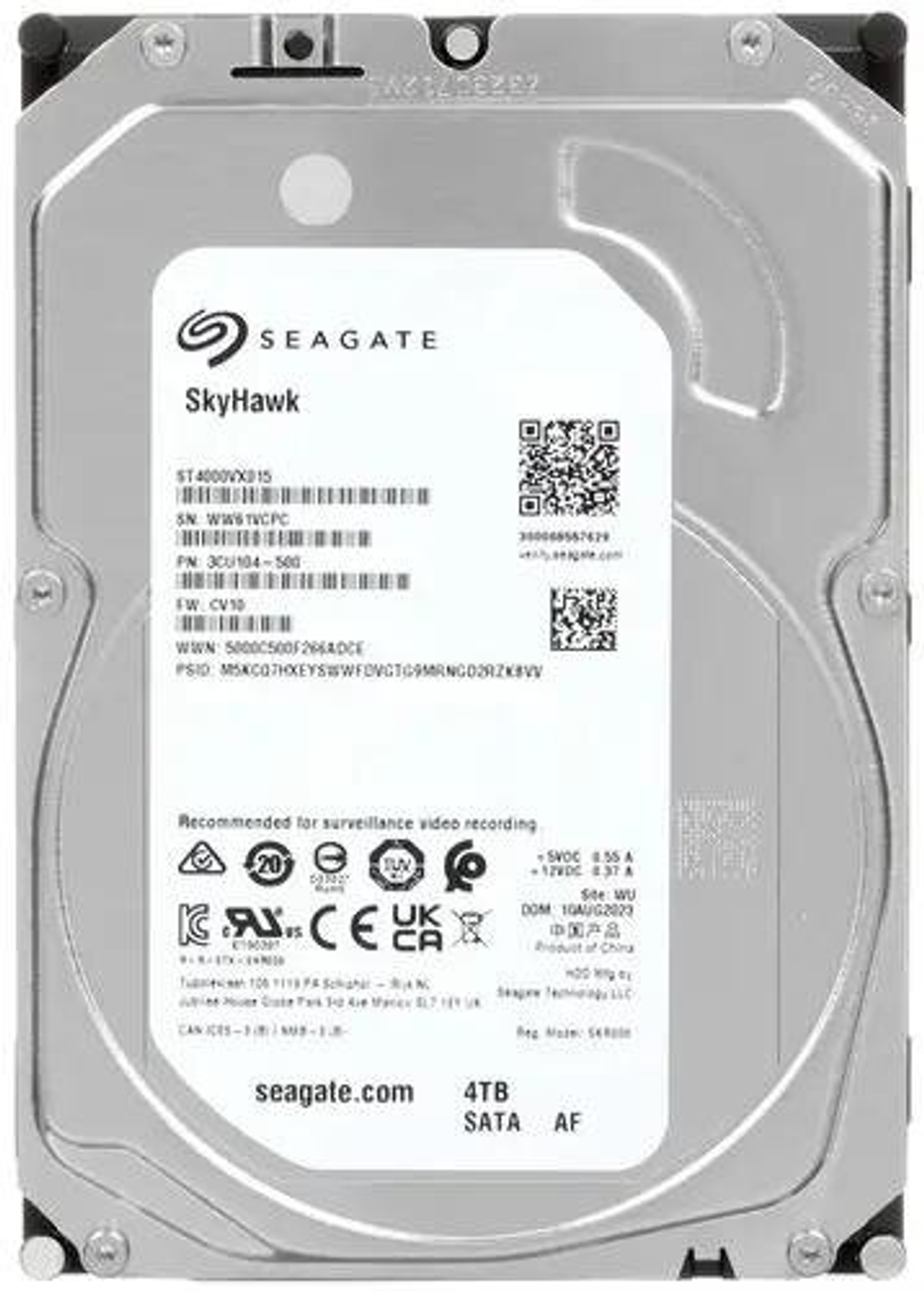 Жесткий диск 4TB SATA 6Gb/s Seagate ST4000VX015