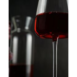 Бокал для вина 380 мл "  Optical" d 5,5 см h24 см оптические грани P.L. - BarWare [6]