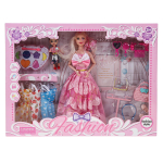 Кукла тип модель, с аксесс. коробка 01287