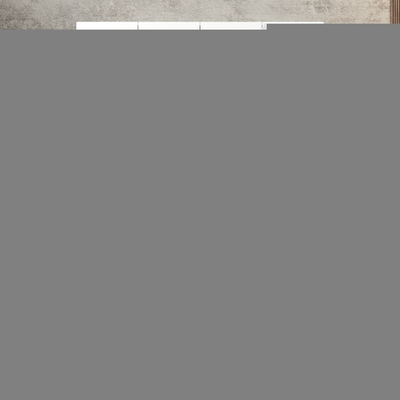 Шкаф Агератум МДФ четырехсекционный с антресолью в белой эмали - Белый Фасадный 0101  240*45*240