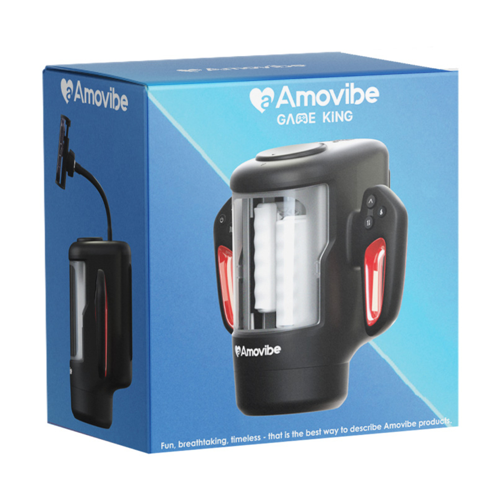 Автоматический мастурбатор Amovibe Game King Auto Rubbing, Vibrating & Warming Masturbator