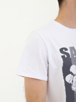 Футболка для САМБО белая мод.2