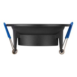 Встраиваемый светильник влагозащищенный ЭРА WR4 SBK MR16/GU5.3 IP44 черный матовый | Влагозащищенные встраиваемые светильники