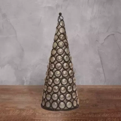 Новогодний декор Ель 38см Roomers Furniture серая