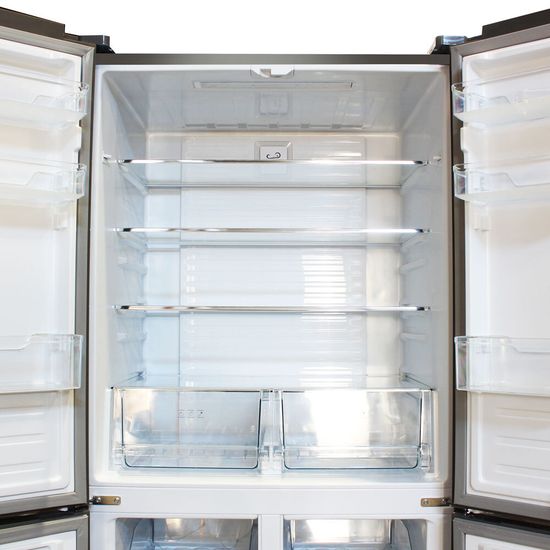 Холодильник Ginzzu NFK-510 Gold glass