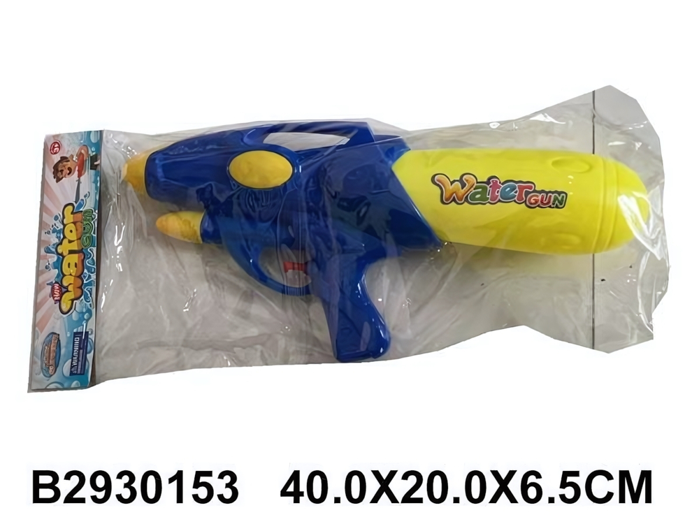 Водный пистолет 40см. микс, пакет A-91