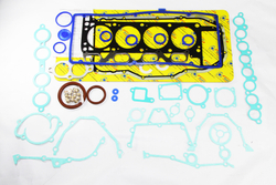 Комплект прокладок двигателя ЗМЗ-405, 409 ЕВРО-3 кроме 40911 (буханка) а/м Газель, УАЗ (29 наиминований 50 шт./ полный с манжетами FPM, оригинал+силикон/ 40624.3906022-100, 40624-100*, 40524-3906022, 40624 Е-3, 110-00-10) Золотая серия "RUATI"