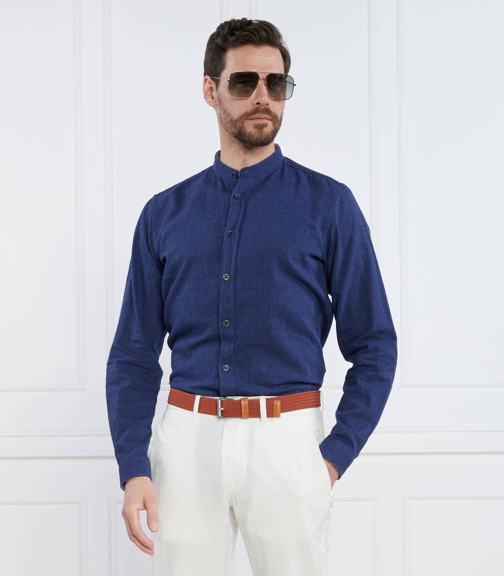 Льняная рубашка Joop! Jeans - темно-синий(30036489)