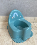 Горшок детский музыкальный "ЭКО Метео" бирюзовый