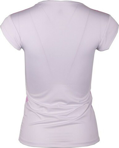 Женская теннисная футболка Monte-Carlo Country Club Print Tech T-Shirt - white/printed