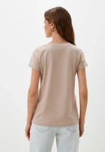 Футболка женская Anyday Icon T-shirt 01, цвет бежевый