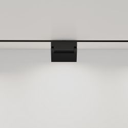 Магнитный трековый светильник ЭРА TRM20-2-12-6W3K-B для системы NOVA 48V 6Вт 3000К заливающий свет черный