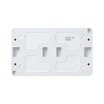 ATLASDESIGN PROFI IP54 О/У РОЗЕТКА двойная с заземлением со шторками, 16А, БЕЛЫЙ