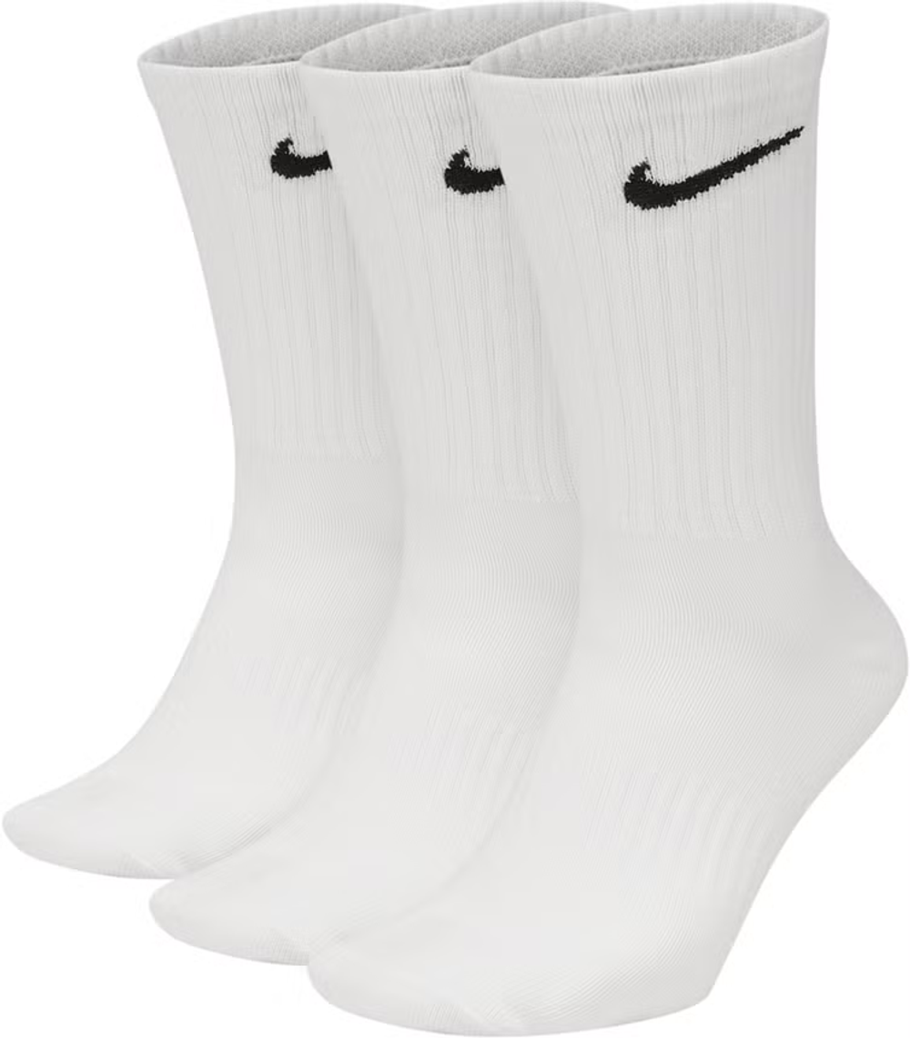 SX7676-100 Носки Nike Dri-Fit U NK EVERYDAY LTWT CREW 3PR
