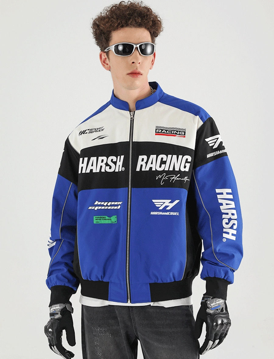 Куртка HARSHandCRUEL "Racing" Nylon Jacket