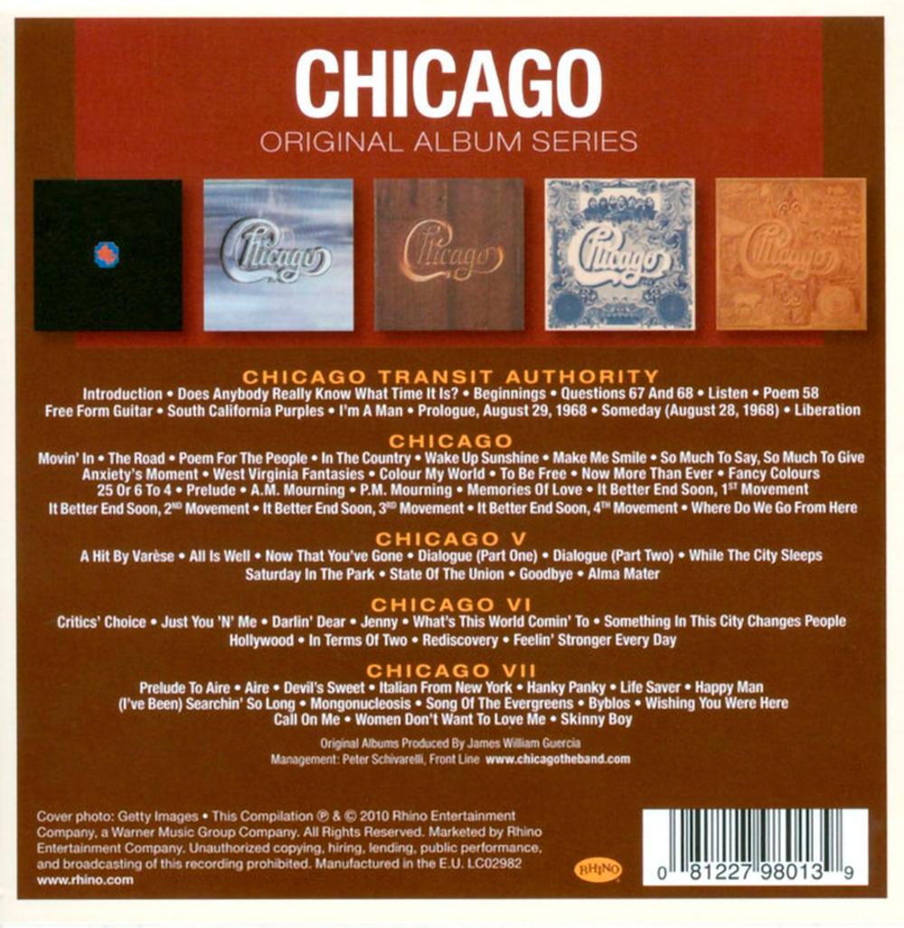 Chicago / Original Album Series (5CD)
