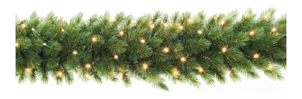 Гирлянда Лесная красавица 180*33см 72 лампы зеленая Triumph Tree