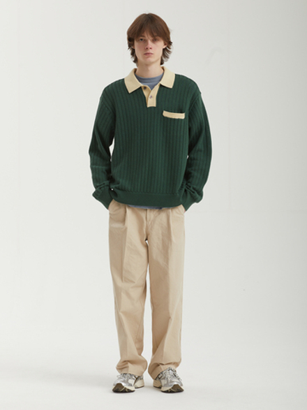 Мужской Свитер Obey Jasper Polo