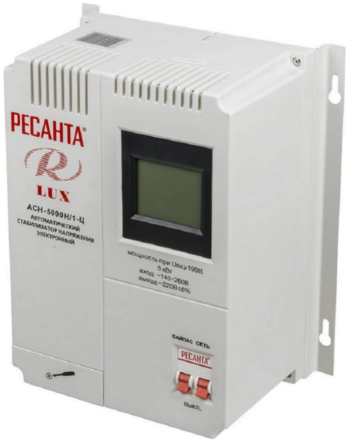 Стабилизатор напряжения Ресанта LUX АСН-5000Н/1-Ц