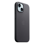 Тканевый чехол с поддержкой MagSafe Apple FineWoven Case для iPhone 15, Black (Черный)