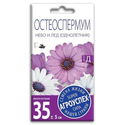 Остеоспермум Небо и лед смесь, семена Агроуспех 0,2г (150)