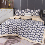 Комплект постельного белья Сатин с Одеялом 100% хлопок OB095