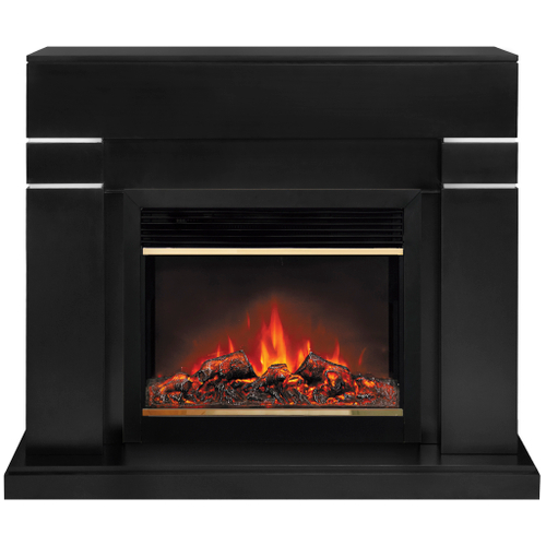 Каминокомплект Real Flame Lindelse 26 BLM с очагом Moonblaze Deluxe Brass