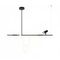 Подвесной светодионый светильник Kink Light Кайли черный 08039-120A,19