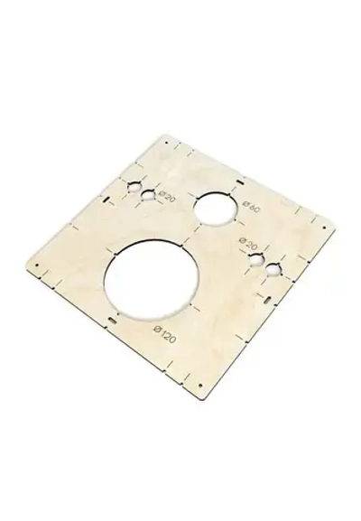 Шаблон для инсталляции 120 мм