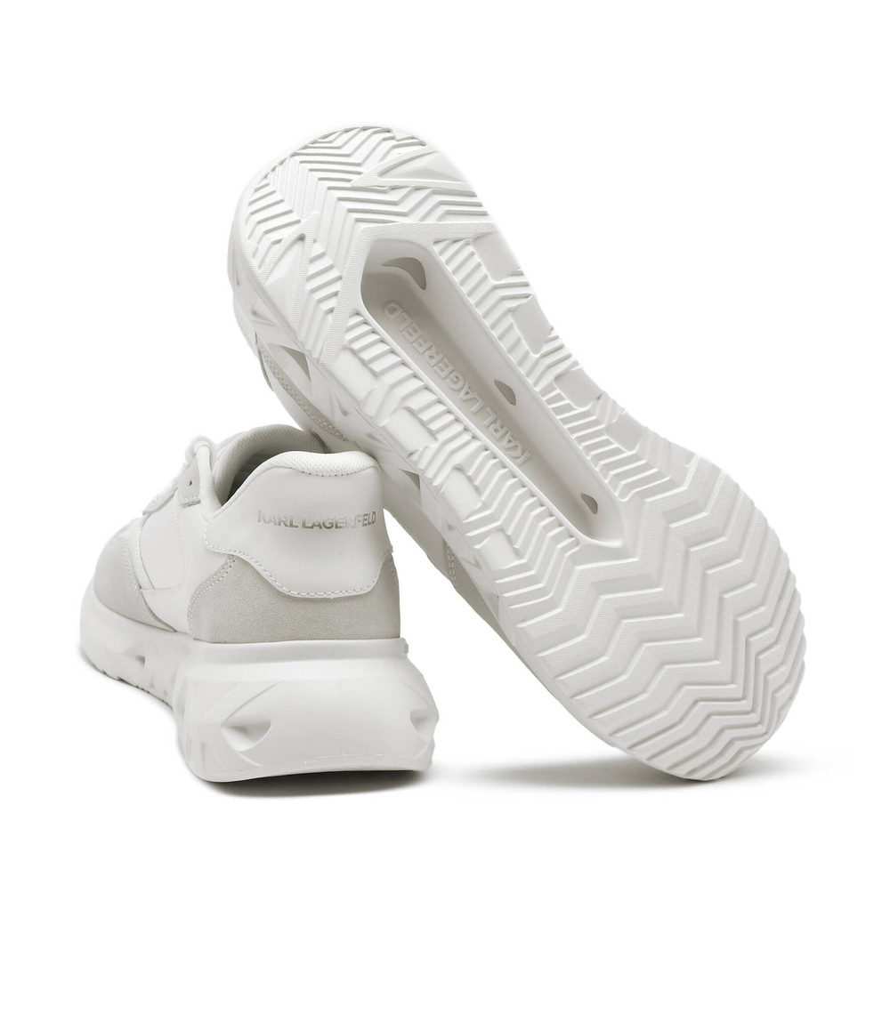 Кожаные кроссовки kite run Karl Lagerfeld - белый(KL54624)